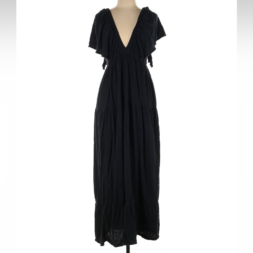 Free People Black Maxi Dress
